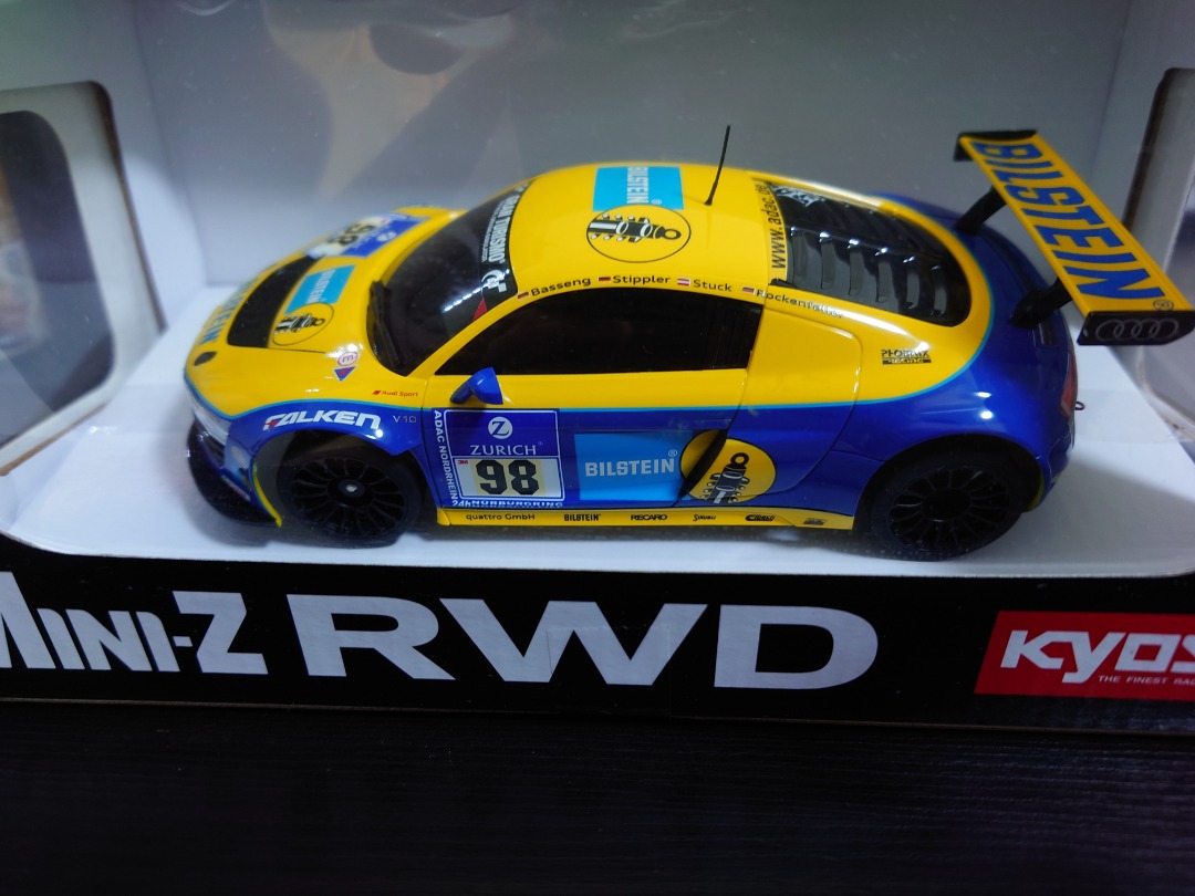 Mini Z 京商Kyosho 遙控車RWD Audi R8 LMS Phoenix ReadySet