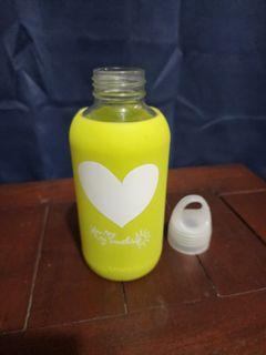 Miniso Water Bottle with Silicone Body Sleeve