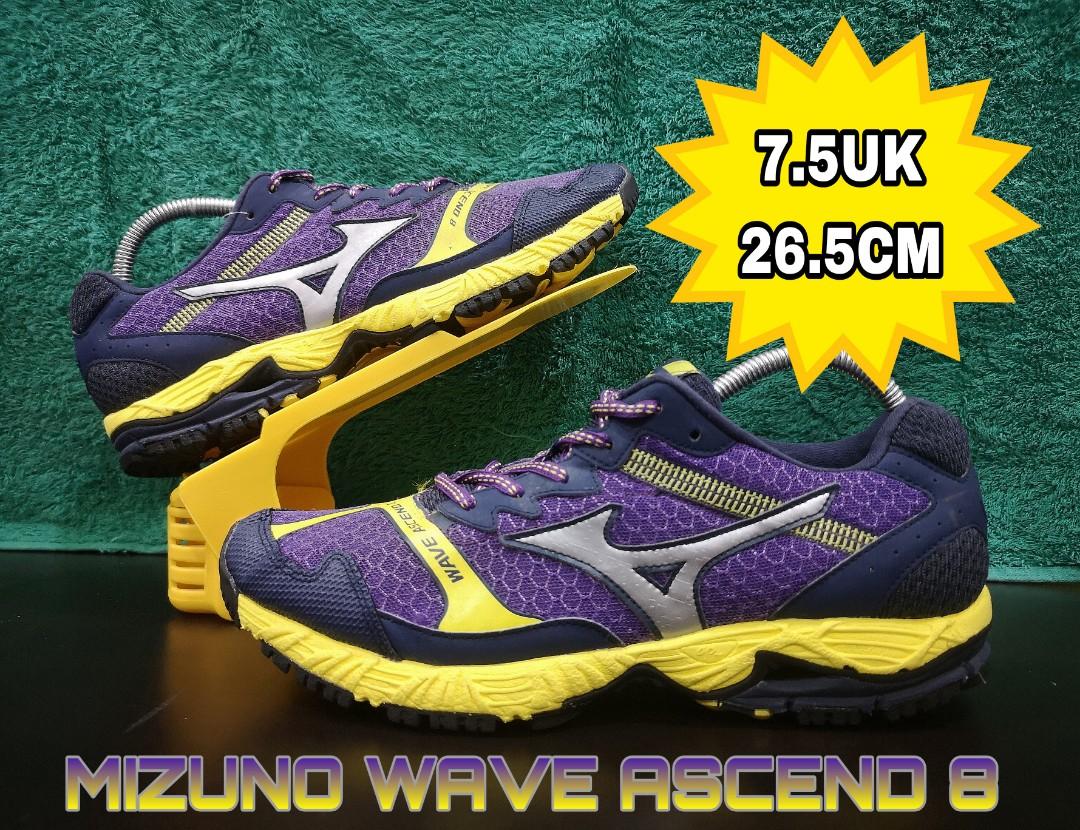 MIZUNO WAVE ASCEND 8 7.5UK Men s Fashion Footwear Sneakers on