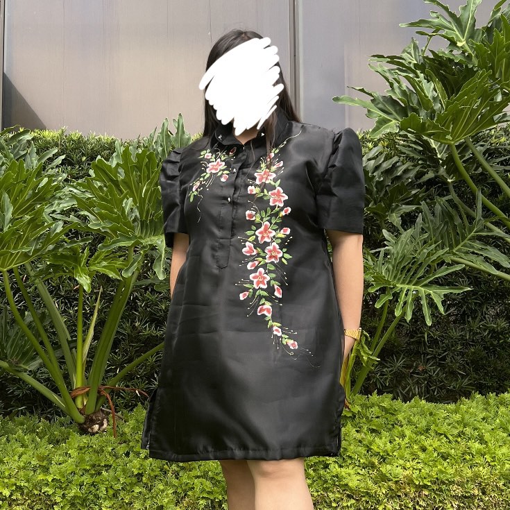 Modern Filipiniana Dress Black PLUS SIZE Women s Fashion Dresses modern-filipiniana-dress-black-plus-size-women-s-fashion-dresses