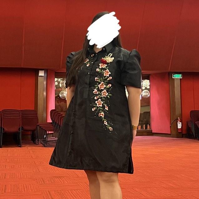 Modern filipiniana dress 2024 for plus size