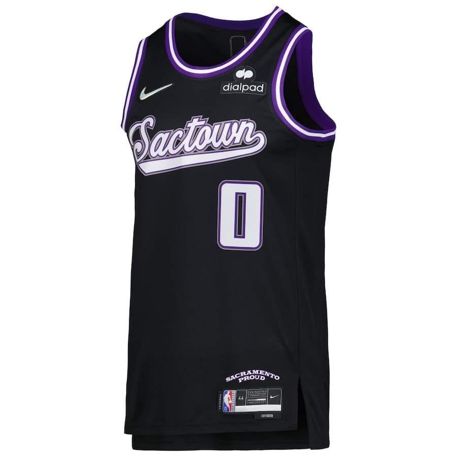 Nba Authentic Sacramento Kings Tyrese Haliburton Black Authentic