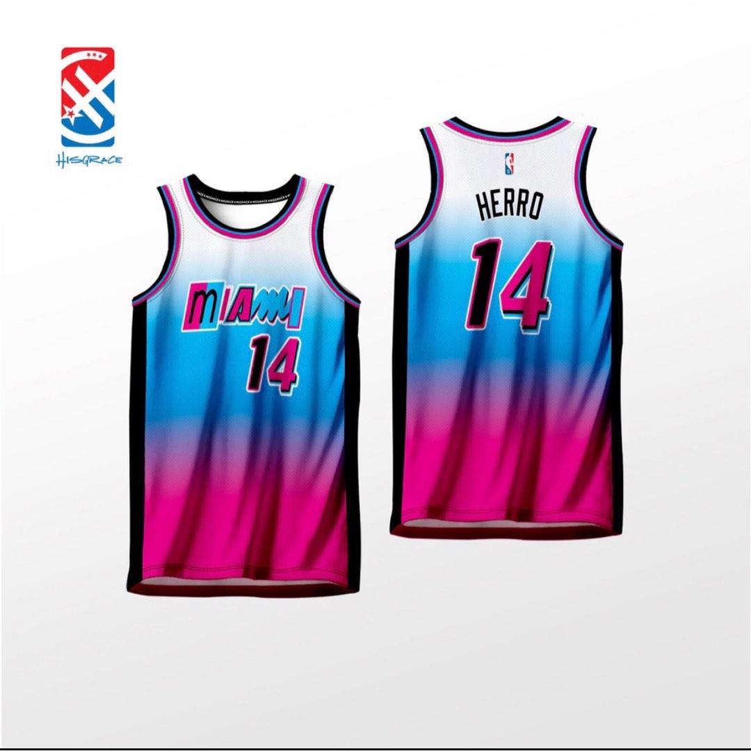 FULL SUBLIMATION HISGRACE BASKETBALL JERSEY BLUE