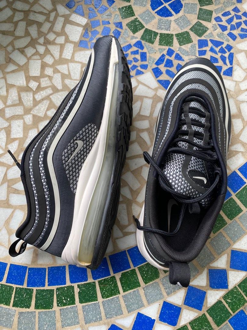 Nike Air Max 97 Ultra 17 GS Black Silver Men s Fashion Footwear Sneakers on Carousell