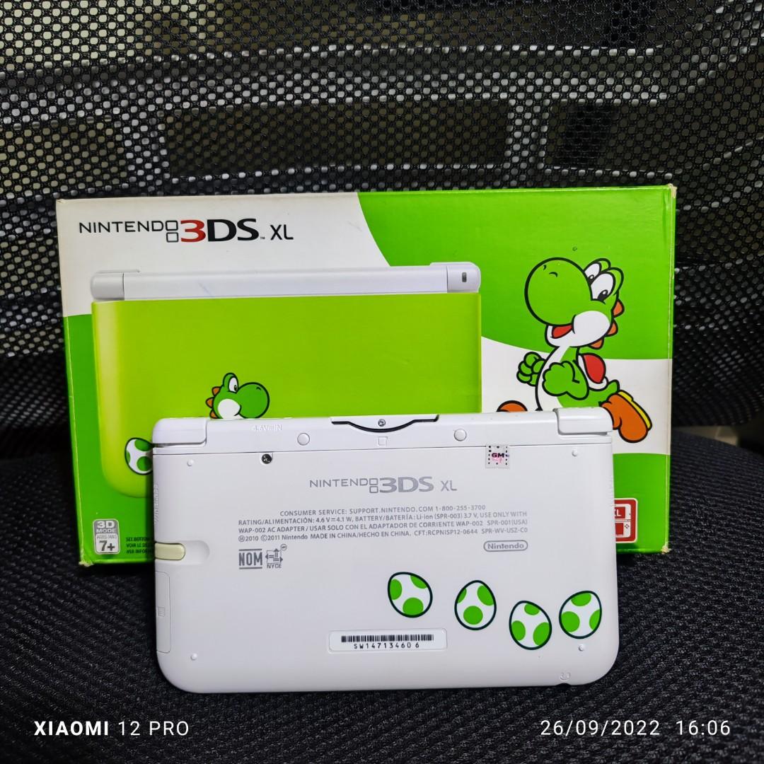 Nintendo 3DS XL Yoshi limited edition, Video Gaming, Video Game