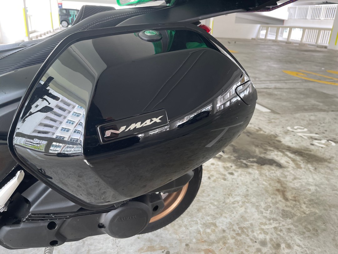 NMAX side box, Motorcycles, Motorcycle Accessories on Carousell