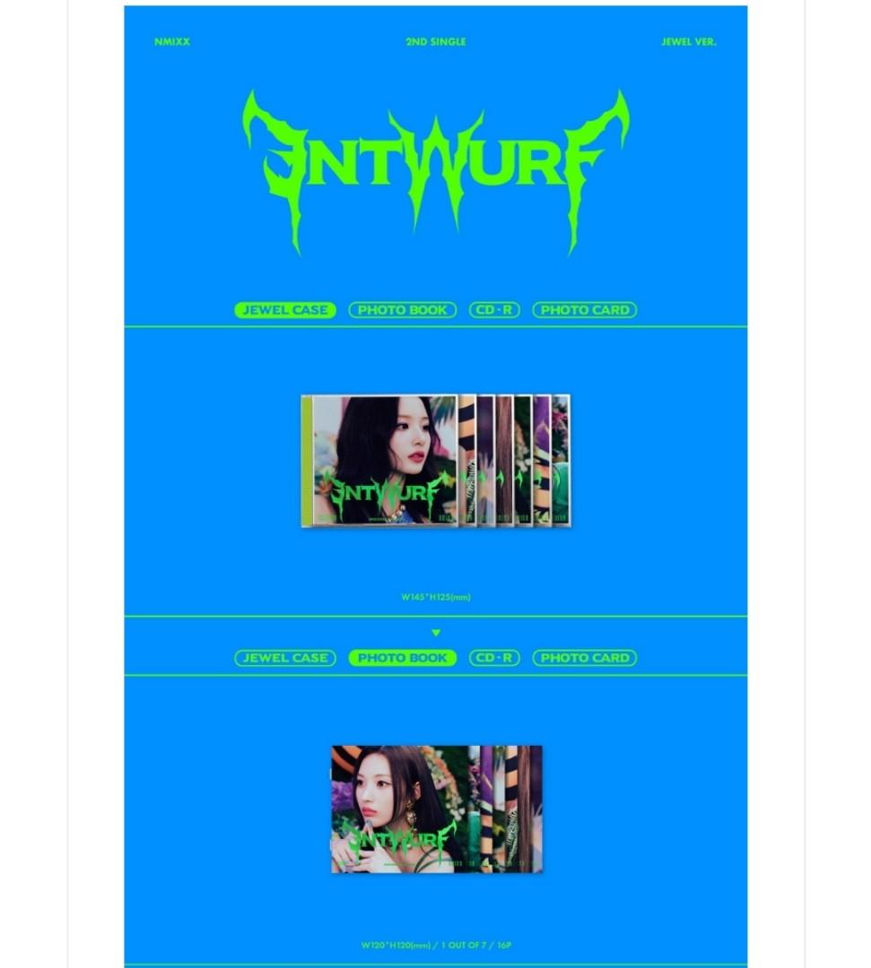 NMIXX - 2nd Single Album [ENTWURF] (Jewel Case Ver.), 興趣及
