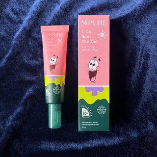 NPURE Sunscreen BTS PATRICK  cica beat the sun spf 50 PA++++