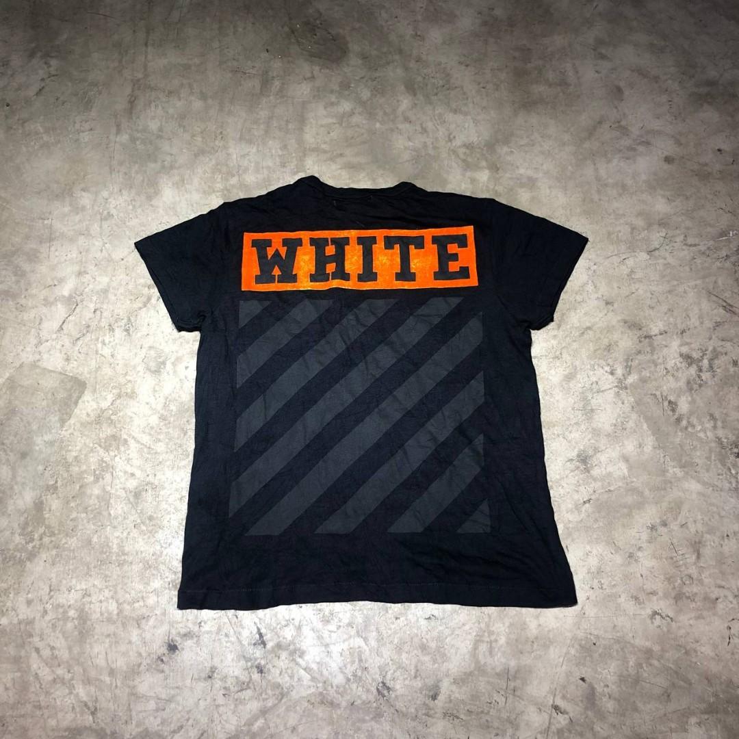 Orange box logo tee sales
