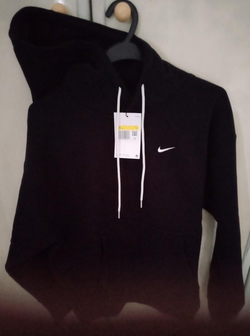 Original NIKE Mens Fleece Hoodie SOLO SWOOSH, Men's Fashion, Coats, Jackets  and Outerwear on Carousell