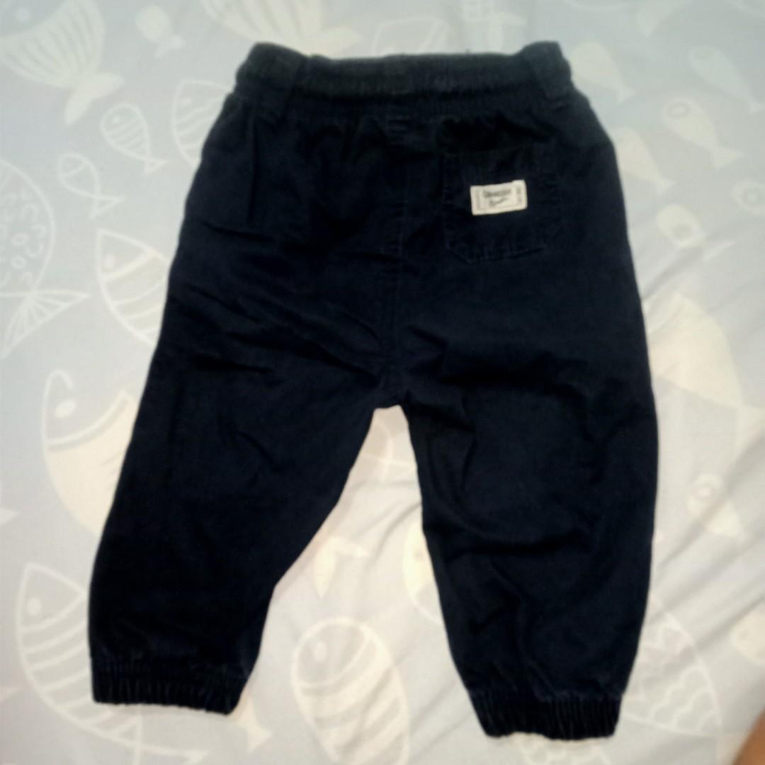 OSHKOSH BABY JOGGER PANTS NAVY BLUE, Babies & Kids, Babies & Kids