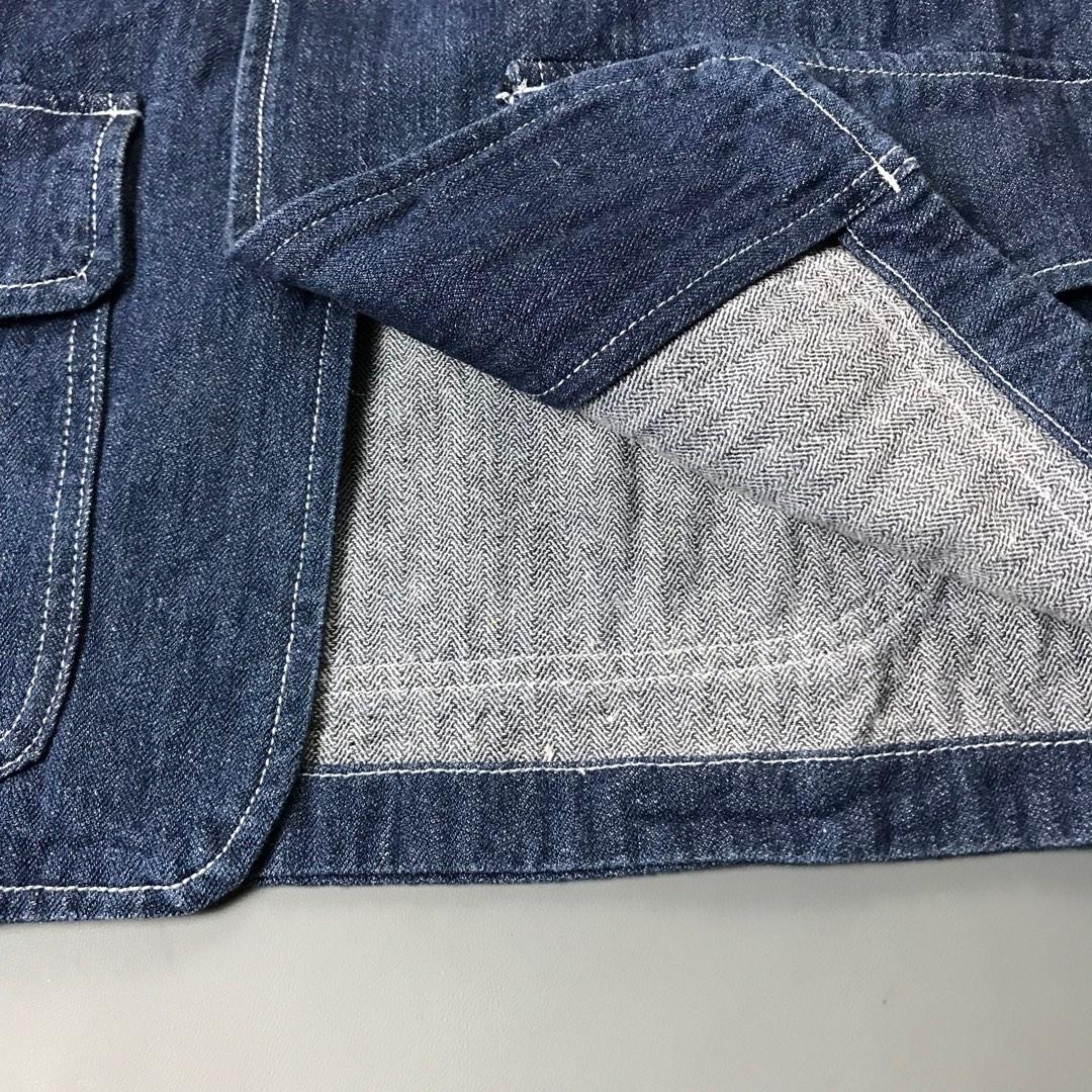 Overalls Union Made Denim Workwear Vest, Men's Fashion, Activewear on