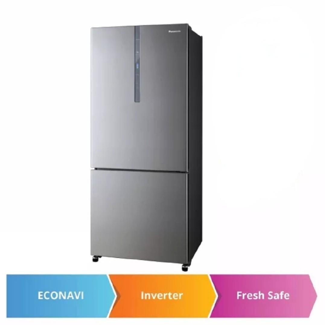 Panasonic Econavi 407L (Bottom Freezer) Inverter Fridge, TV & Home
