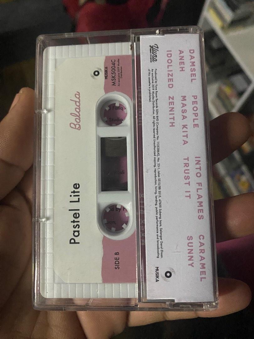 Pastel lite tape kaset cassette, Hobbies & Toys, Music & Media, CDs