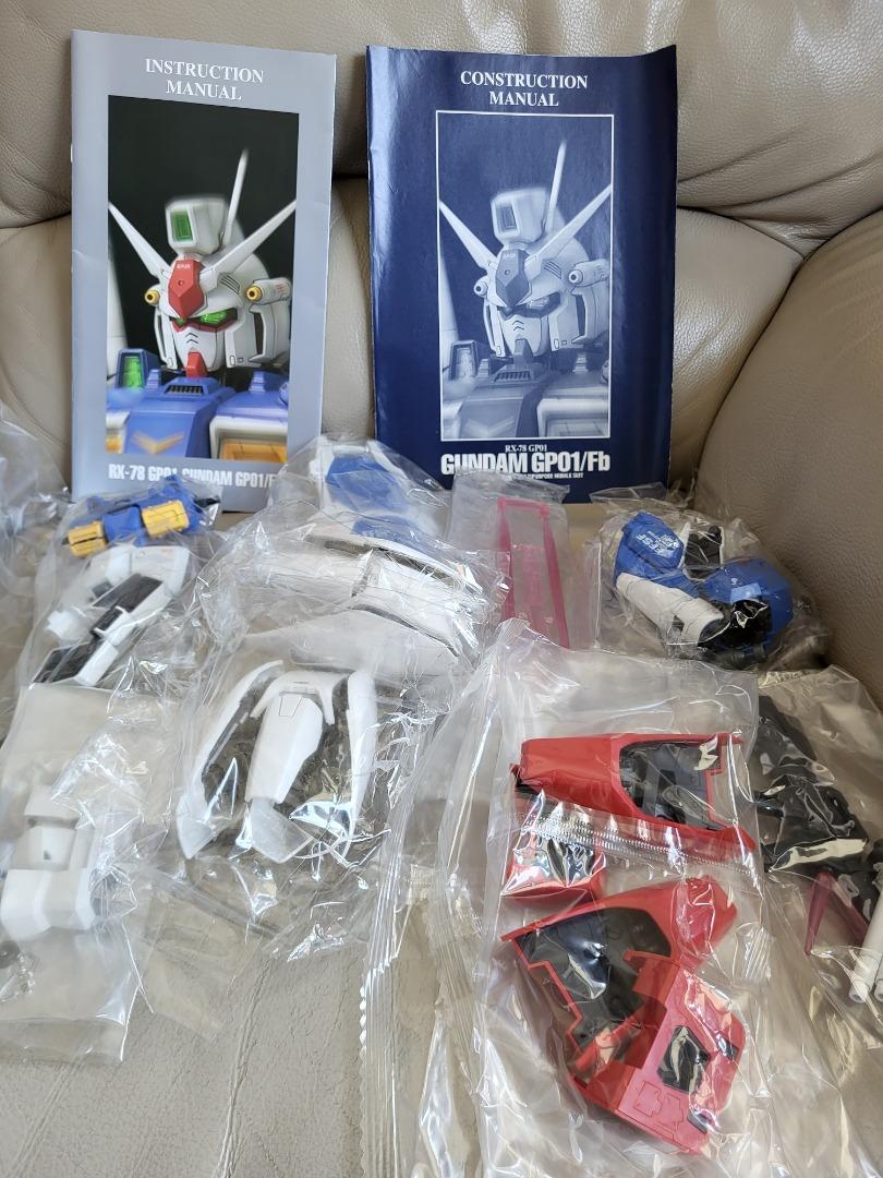 PG RX-78 GP01/Fb素組完成品, 興趣及遊戲, 玩具& 遊戲類- Carousell