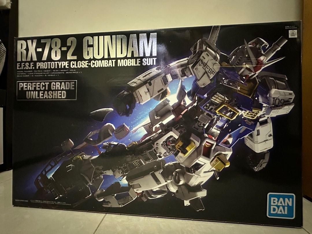 PG UNLEASHED 1/60 RX-78-2 Gundam, 興趣及遊戲, 玩具& 遊戲類- Carousell