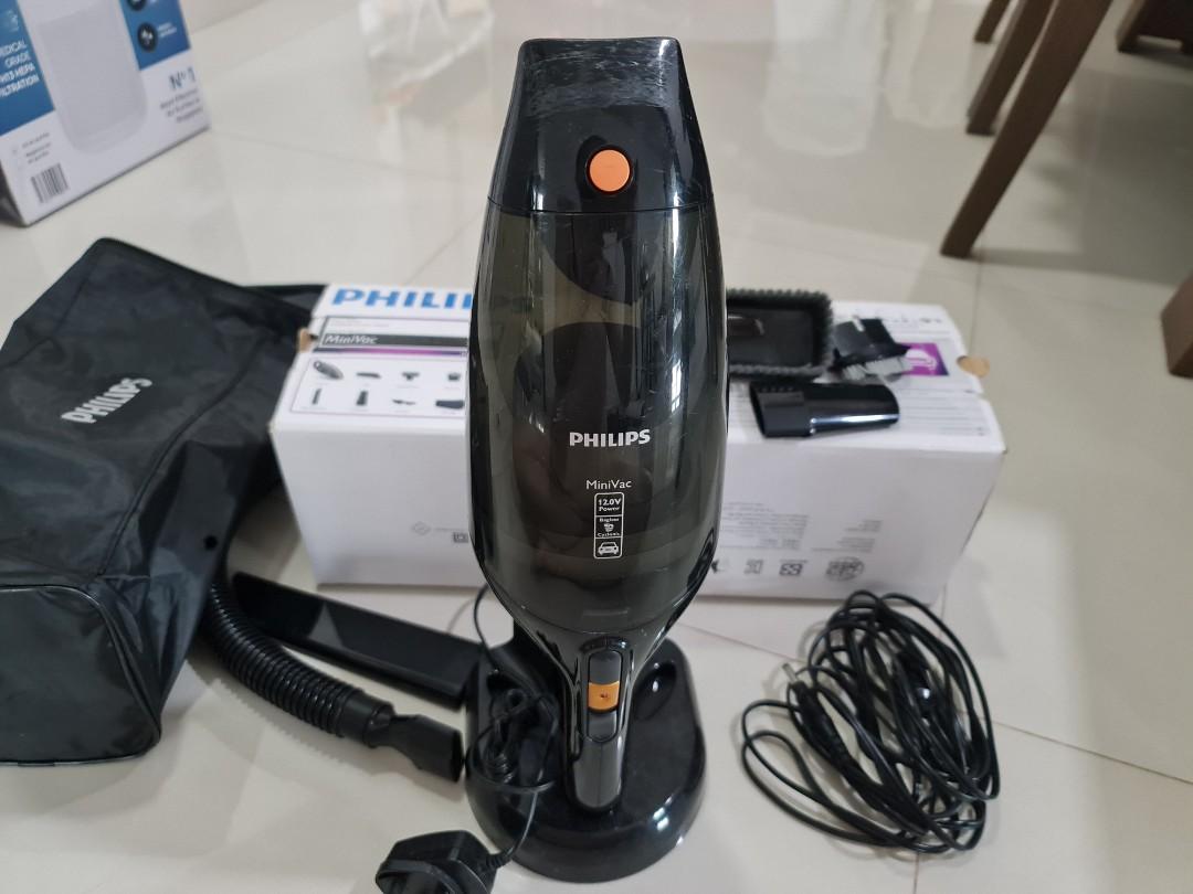 Philips MiniVac Handheld Vacuum Cleaner, TV & Home Appliances, Vacuum