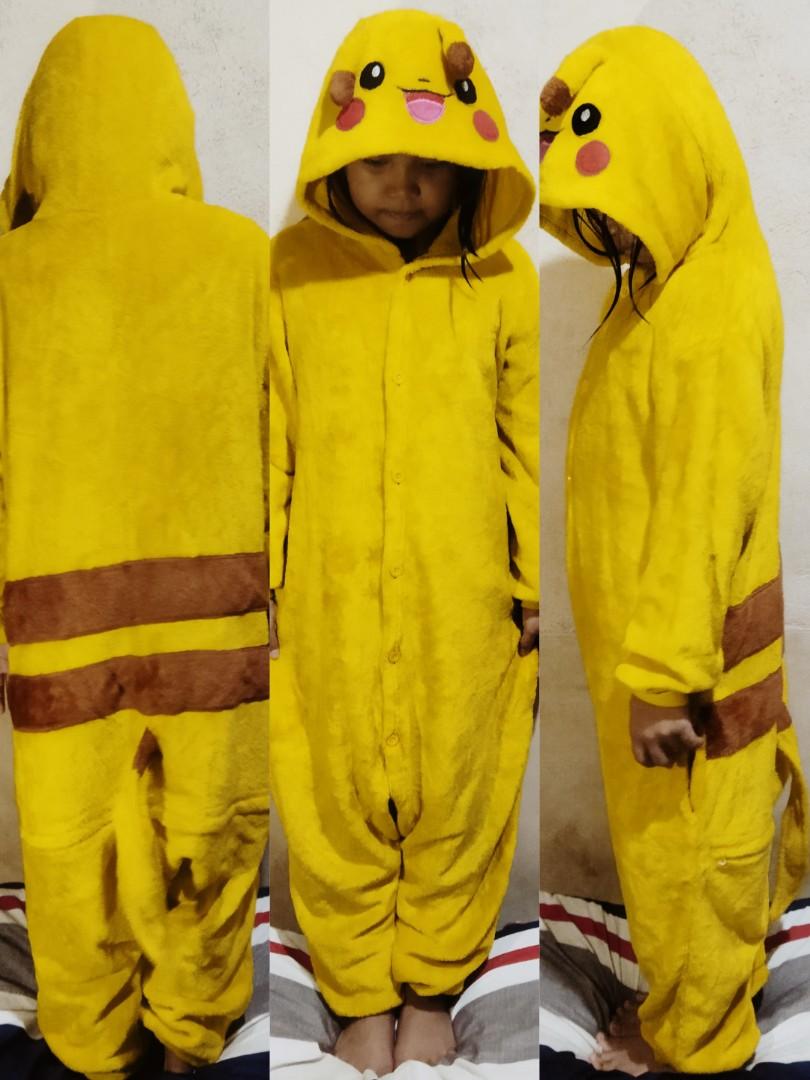 PIKACHU Onesie for Kids, Women's Fashion, Dresses & Sets, Jumpsuits on