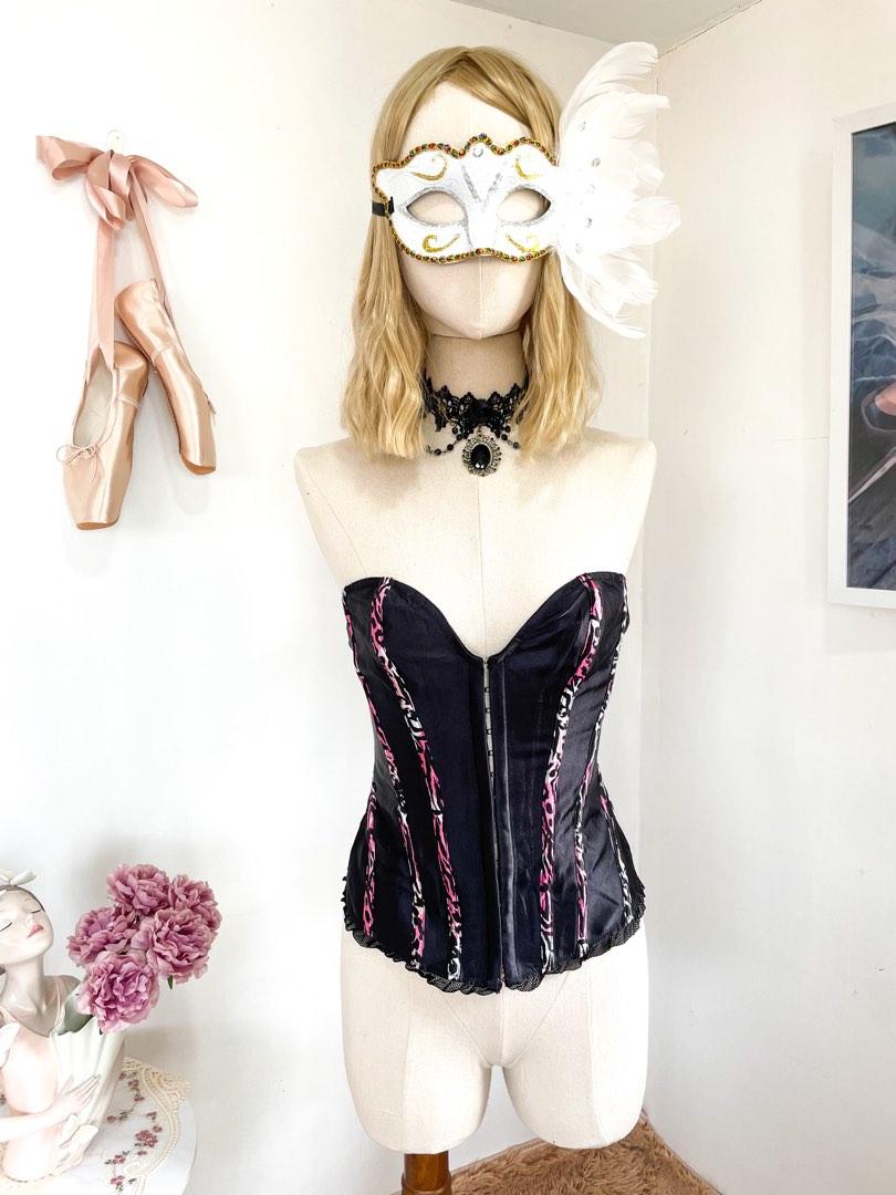 Play Around P/U Corset Black