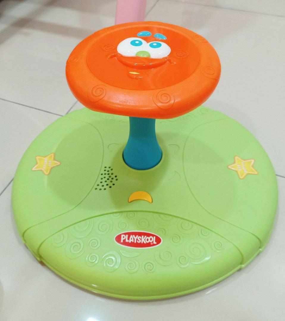Sit and deals spin toy