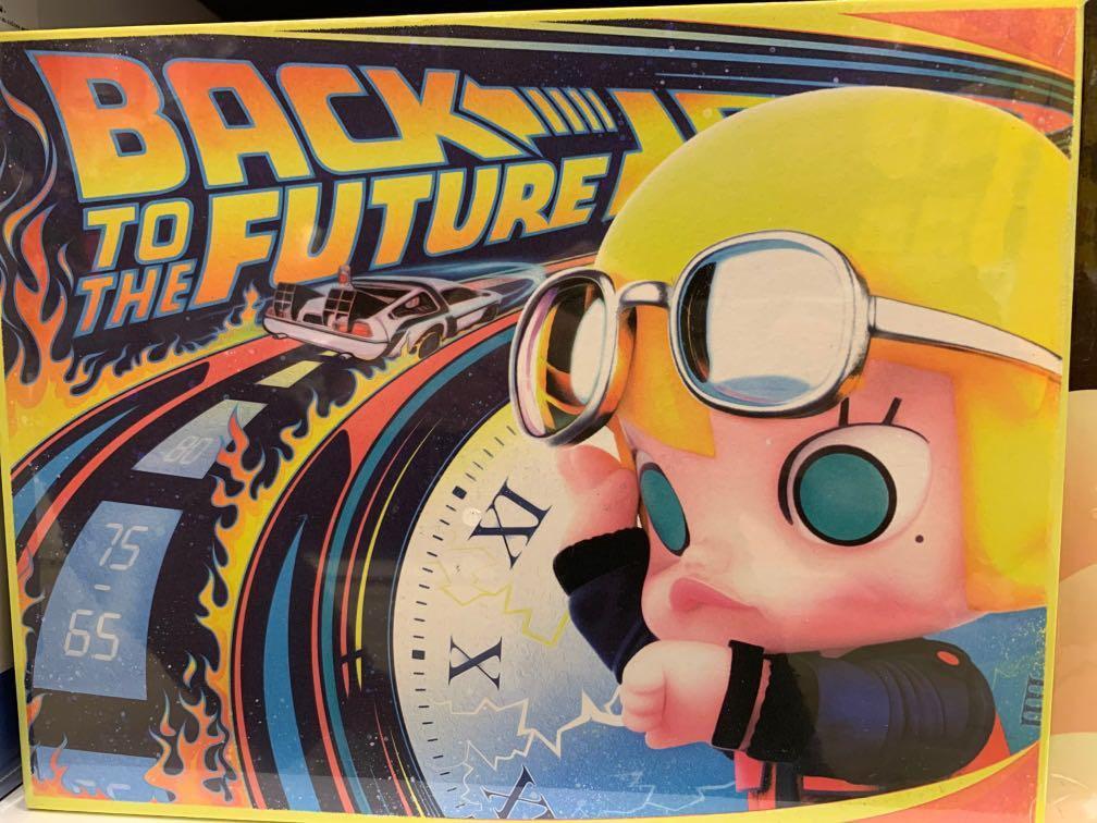 POPMART MOLLY BACK TO THE FUTURE, 興趣及遊戲, 玩具& 遊戲類- Carousell