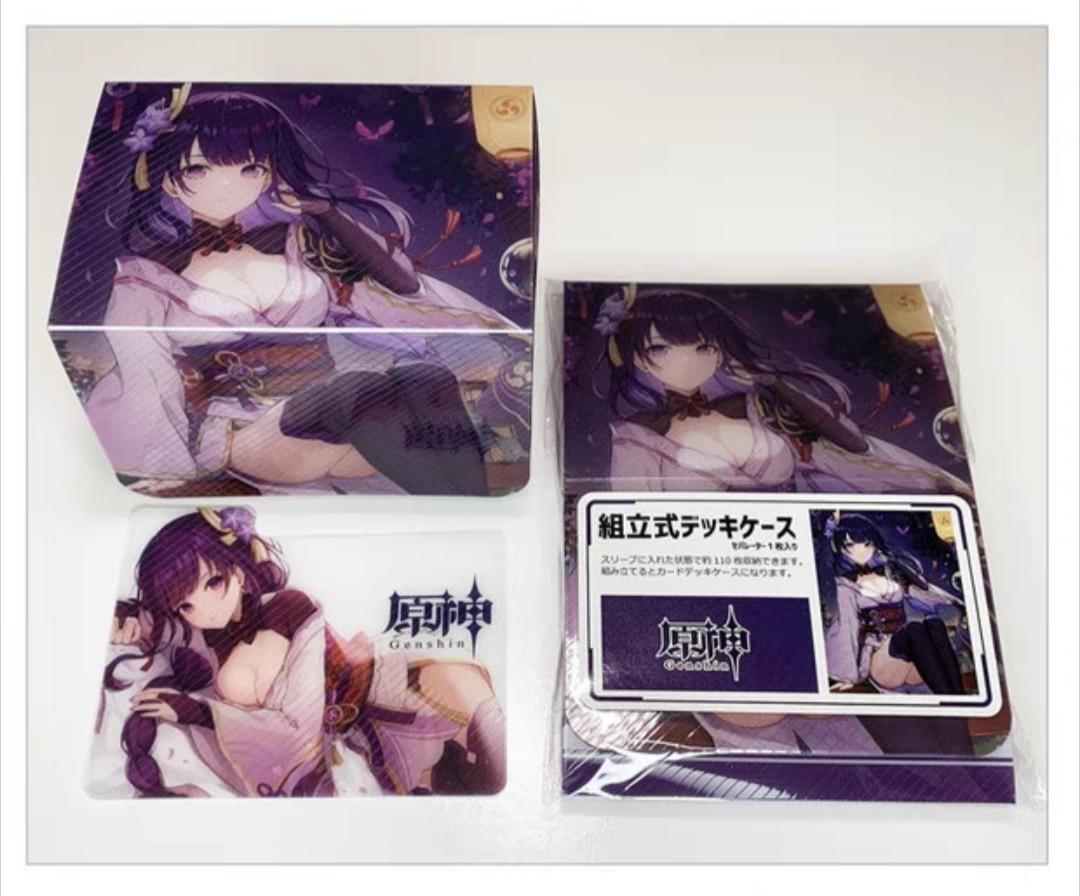 Preorder - Raiden Shogun Genshin Impact AnimeDoujin Deck Case for Pokemon,  MTG, Vanguard, Digimon, Weiss, Duel Master and One Piece, Hobbies & Toys,  Toys & Games on Carousell