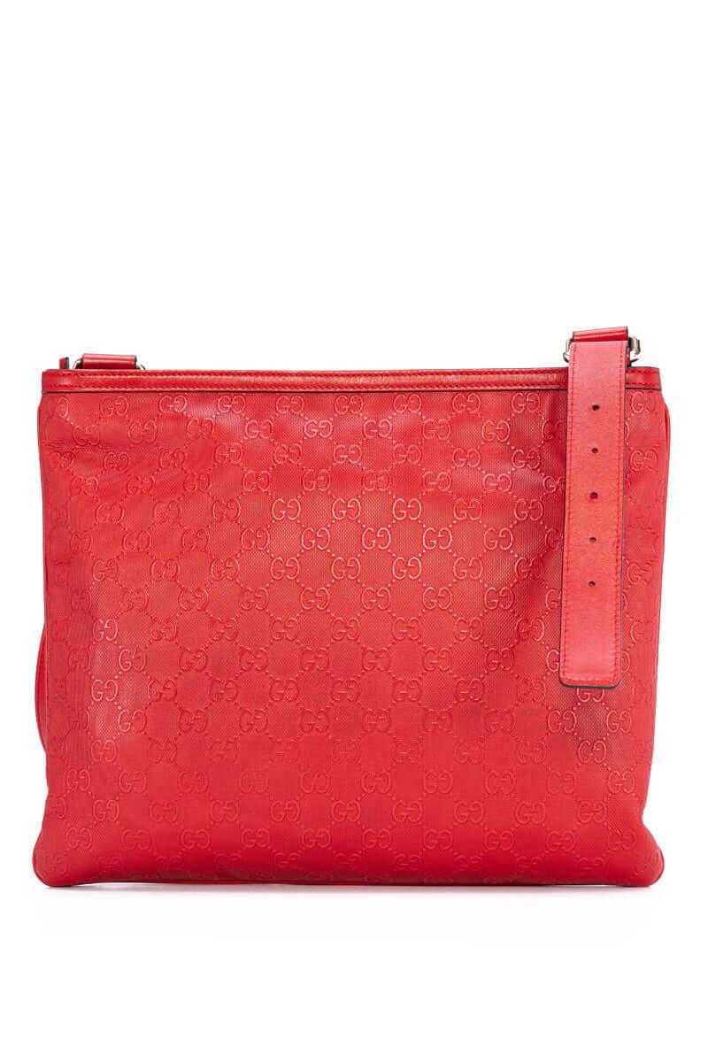Red gucci sales messenger bag