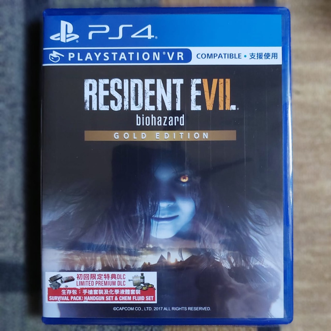 Resident evil gold edition hot sale ps4