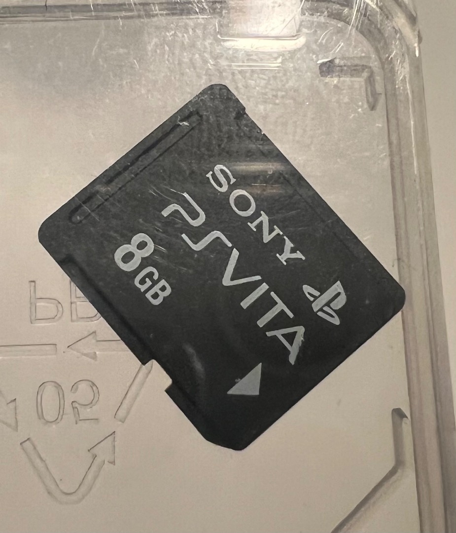 PS Vita Official Memory Card 8GB, Video Gaming, Video Game Consoles, PlayStation on Carousell