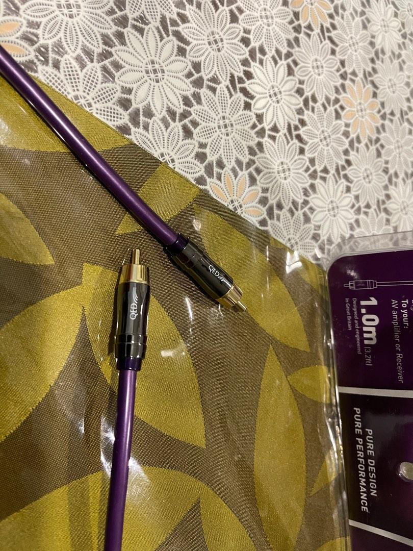 QED Digital Coaxial Cable, Audio, Other Audio Equipment on Carousell