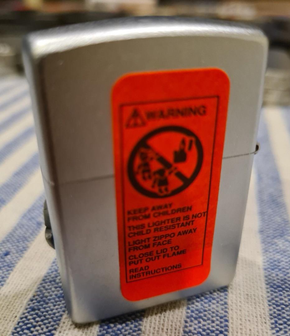 Rare Authentic Vintage Zippo Lighter With American Legend Emblem 2000