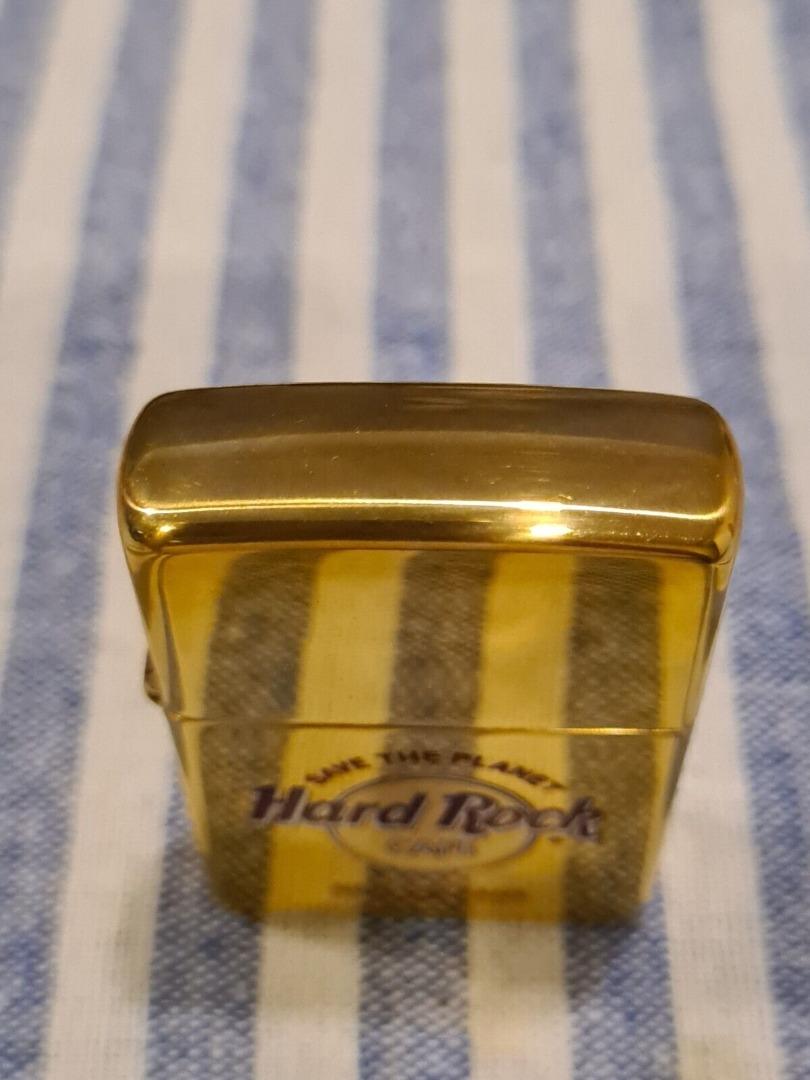 Rare! Authentic Vintage Zippo Lighter Hard Rock Cafe New Orleans 1998