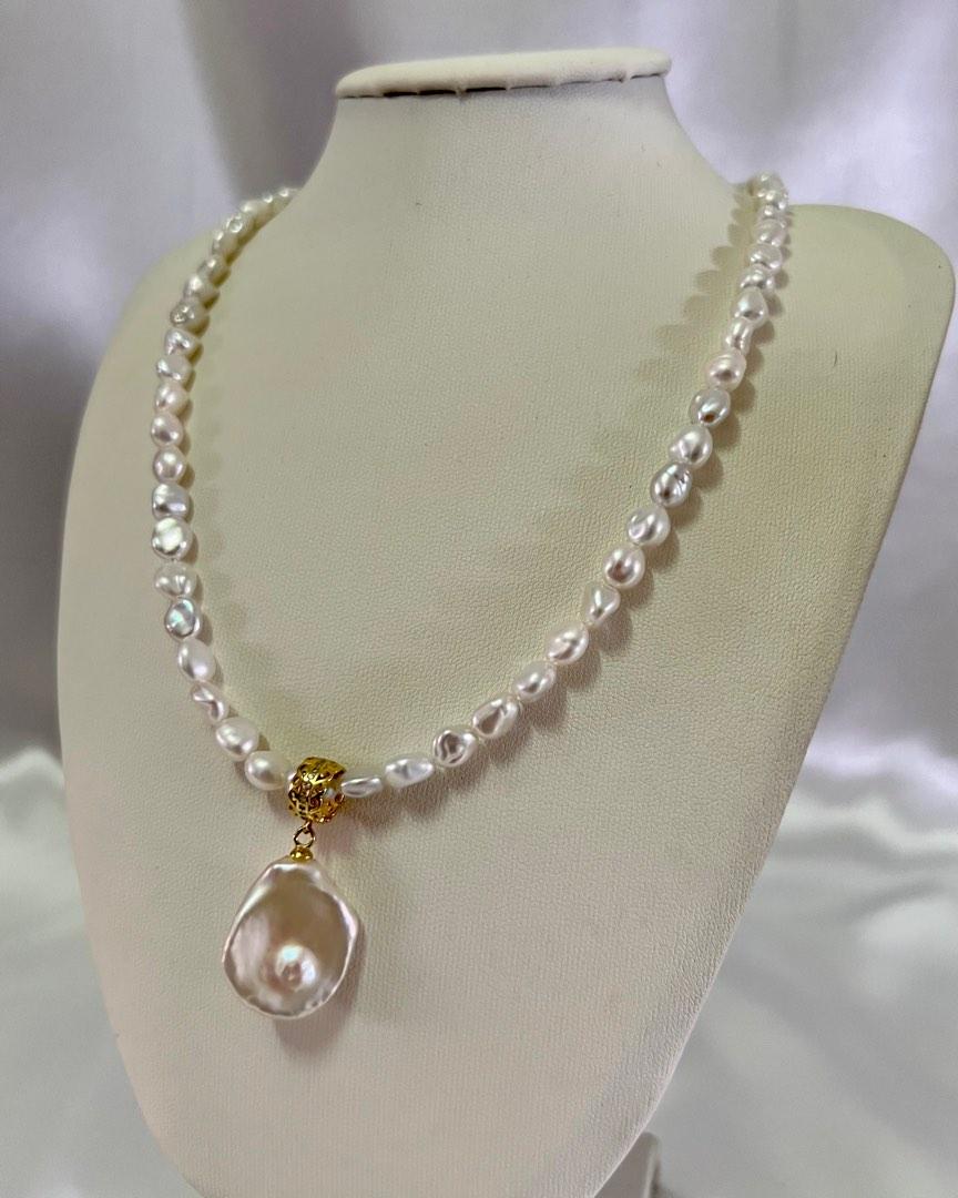 Cheap real pearl necklace sale