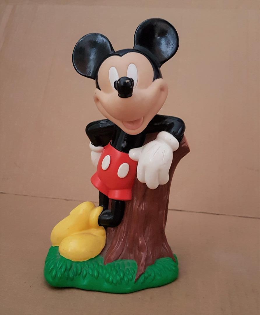 Rare Vintage Mickey Mouse Coin Bank, Mickey Original Figure, 1994 Disney, 8.2 inches Tall
