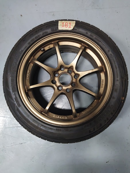 Rays Tyre and Rim Set, Car Accessories, Tyres & Rims on Carousell