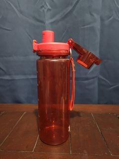 Red Water Bottle with Lock