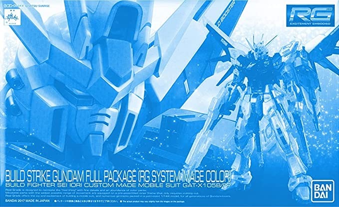 RG 1/144 GAT-X 105 B/FP Build Strike Gundam Full Package RG System ...