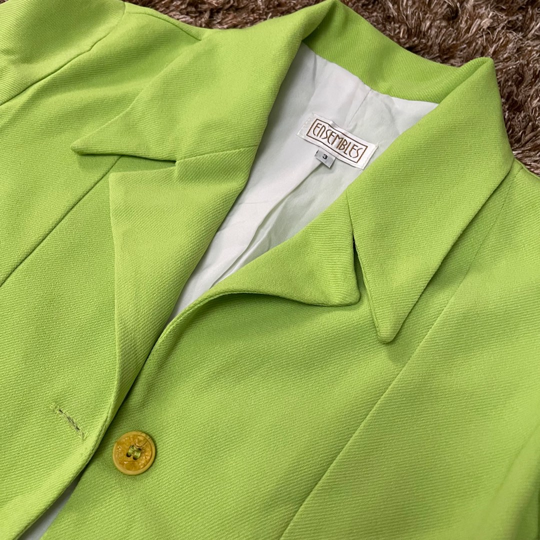SAGE GREEN BLAZER, Women's Fashion, Coats, Jackets and Outerwear on ...
