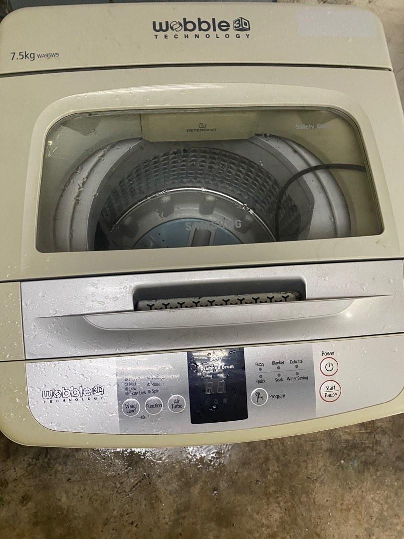 Samsung 7.5KG Top Loading Washing Machine, TV & Home Appliances