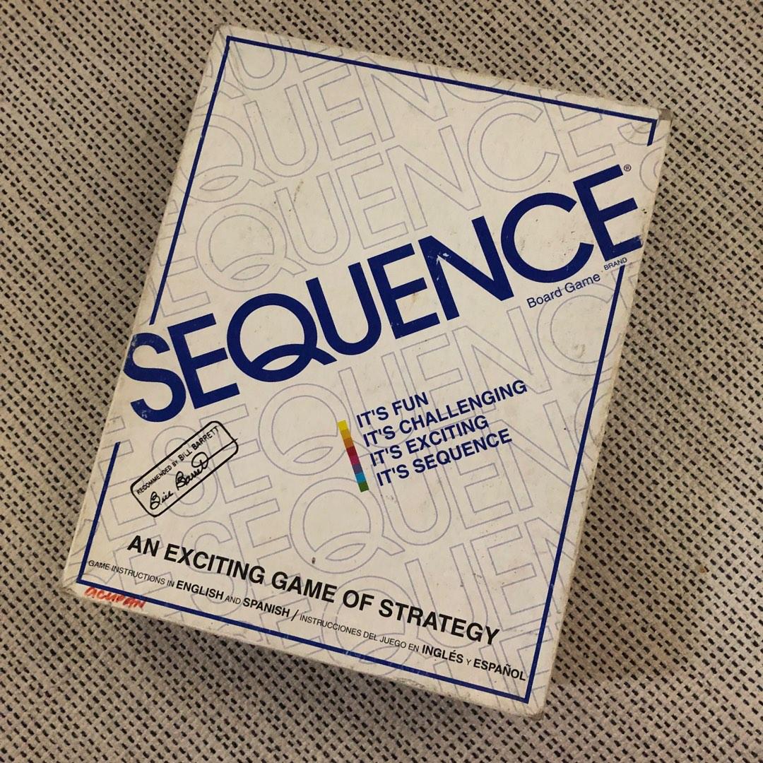 Sequence Game Board, Hobbies & Toys, Toys & Games on Carousell