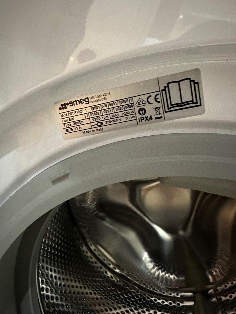 SMEG Washer Dryer (7KG/4KG), TV & Home Appliances, Washing Machines and