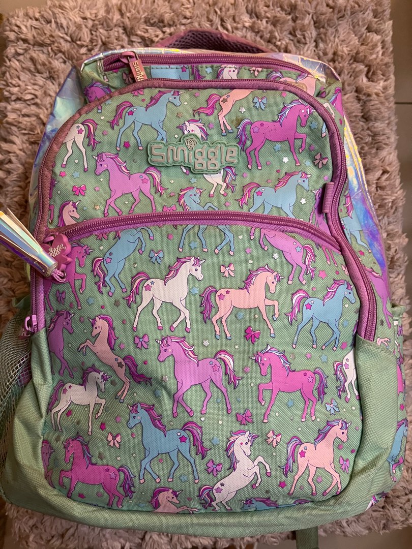 Smiggle Unicorn Backpack, Women's Fashion, Bags & Wallets, Backpacks on