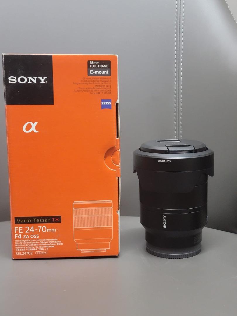 Sony FE 24-70mm F4 ZA OSS E-Mount 相機鏡頭SEL2470Z, 攝影器材, 鏡頭