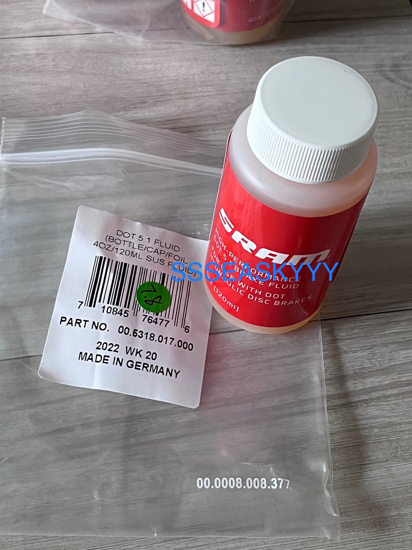 sram dot 5.1 hydraulic brake fluid