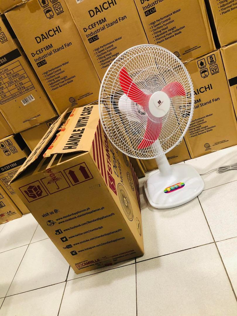 Standard 16" Electric Desk Fan Banana Blade White SDX16Q1 (Blade