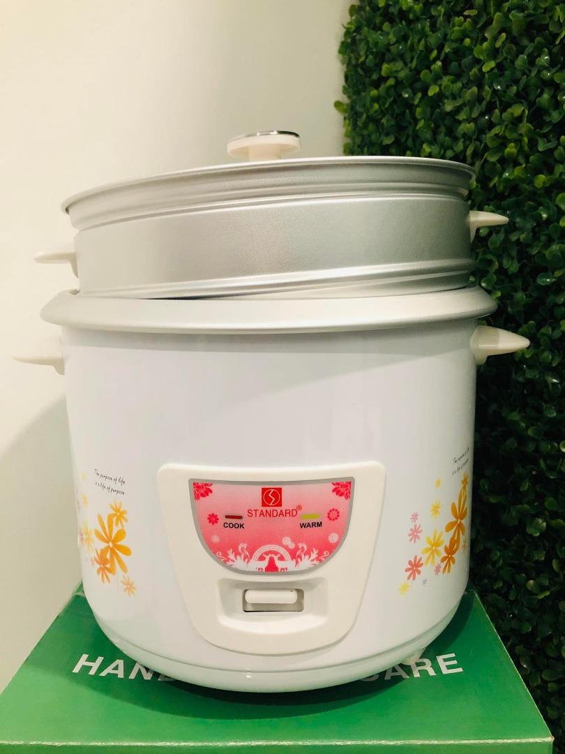 Standard 2.2L Automatic Rice Cooker With Steamer SSG-2.2L, TV & Home ...