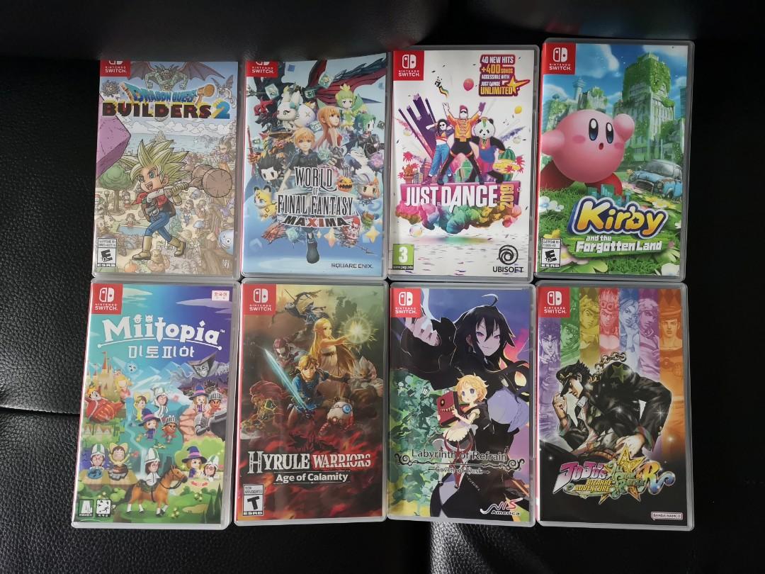 SWITCH GAMES 40 EACH