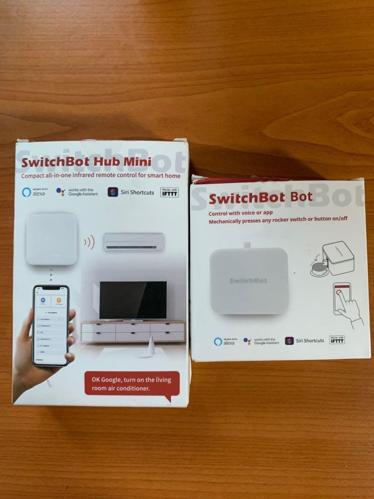 Switch Bot Description SwitchBot Hub Mini and SwitchBot Bot, Mobile Phones & Gadgets, Other ...