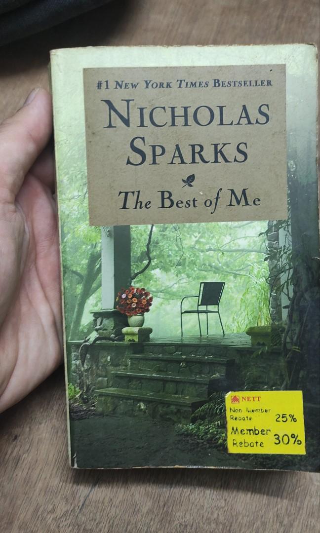 The Best of Me by Nicholas Sparks, Hobbies & Toys, Books ...