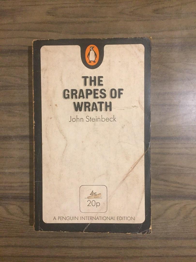 The grapes of wrath John Steinbeck, Hobbies & Toys, Books & Magazines